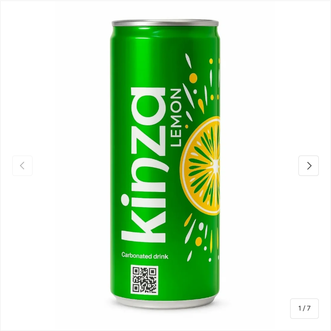 Kinza Lemon Can 250Ml