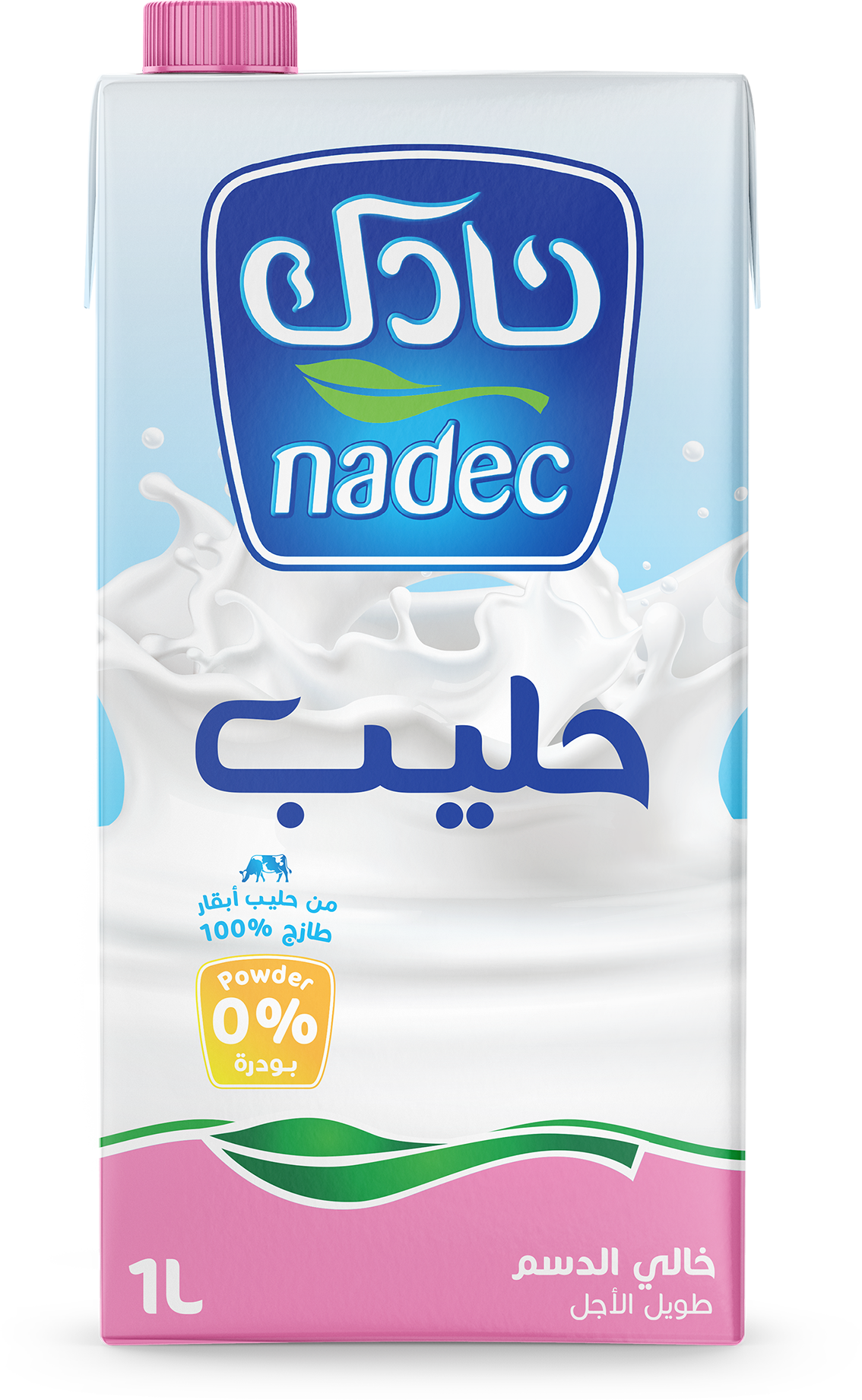 نادك UHT Skimmed Milk 1 لتر