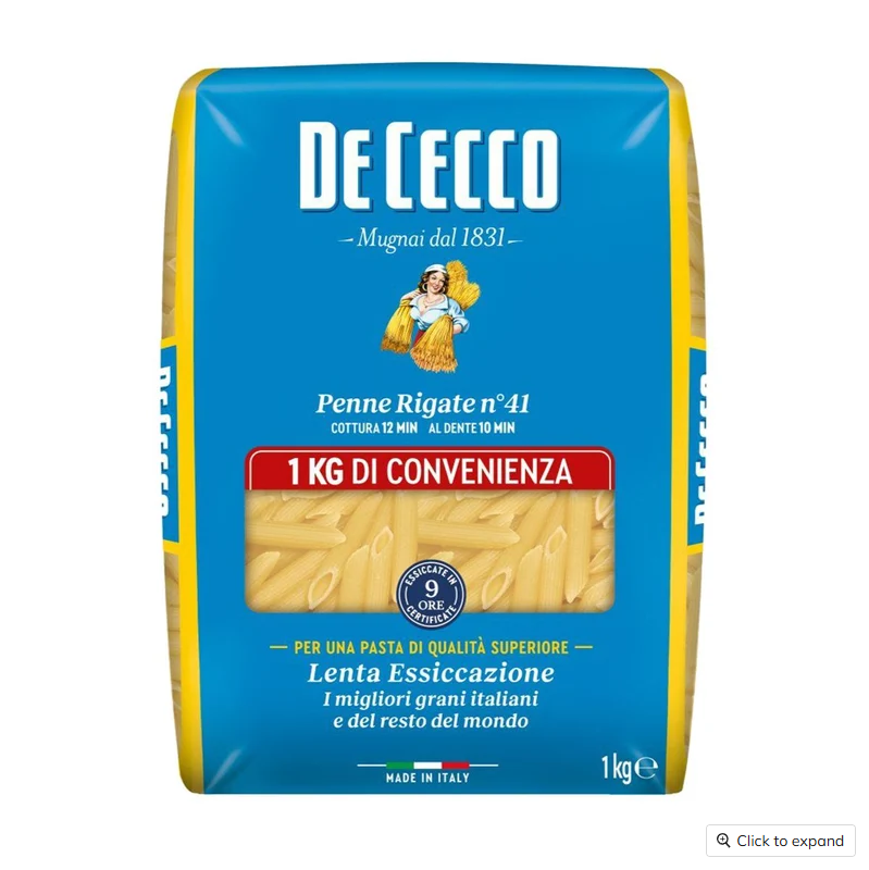 De Cecco Penne Rigate No. 41 1 kg